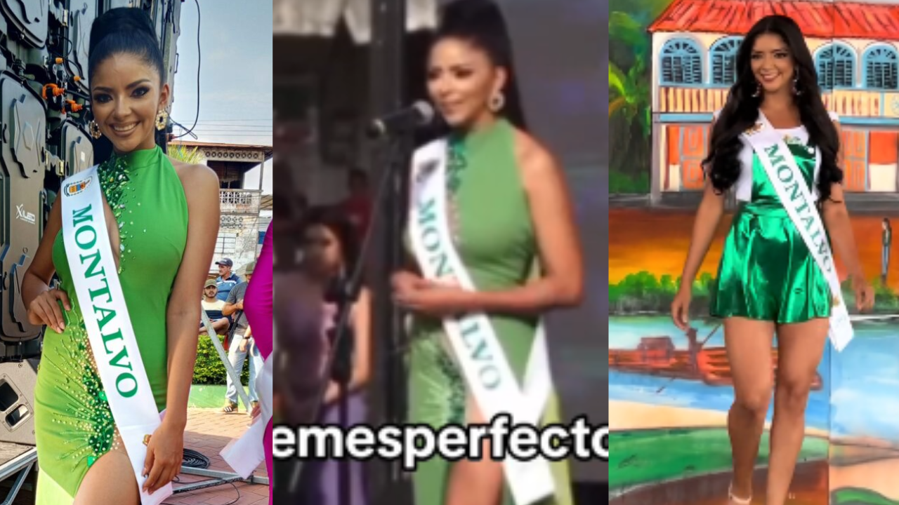 Imagen Principal de Nota: VIDEO: Reina de belleza pasa vergüenza debido a pobre respuesta ante los jueces