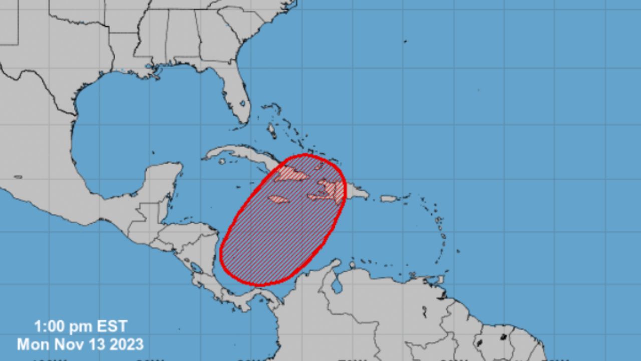 Imagen Principal de Nota: Depresión tropical en el Caribe hondureño: sube a 70% probabilidad de que se forme