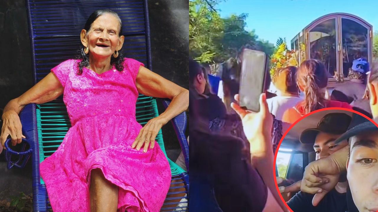 Imagen Principal de Nota: Tiktokers extranjeros viajaron más de 10 horas para despedir a 'Mamita' en Honduras
