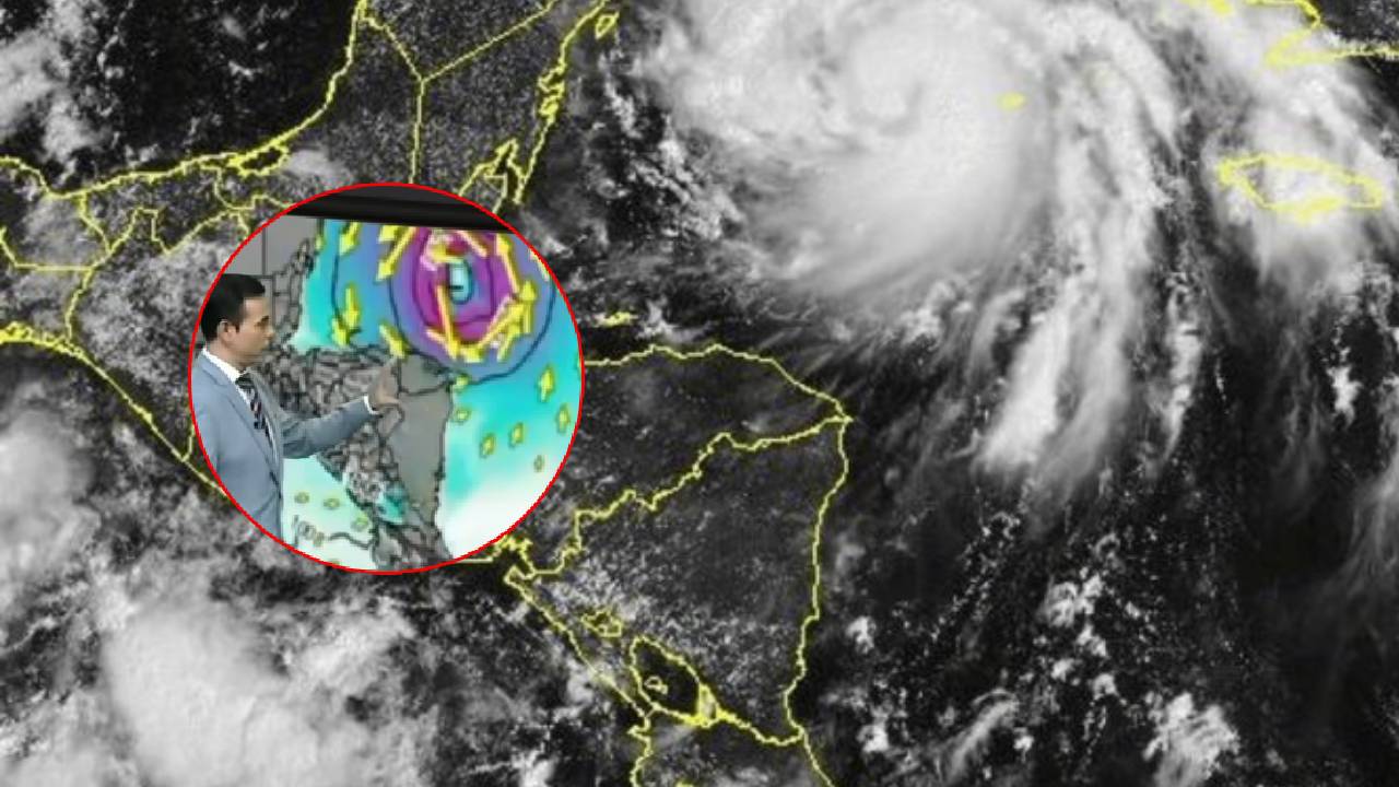 Imagen Principal de Nota: Huracán amenaza a Honduras; podría formarse en las costas  en los próximos días