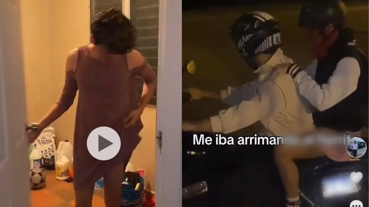 Imagen Principal de Nota: 'Me iba arriman#$%': hondureño se viste de mujer para que su amigo lo lleve en moto a la disco