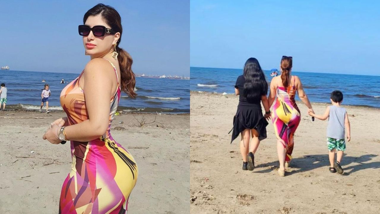 Imagen Principal de Nota: ‘La Maestra de TikTok’ de vuelta en Honduras; así disfrutó de la playa con sus hijos