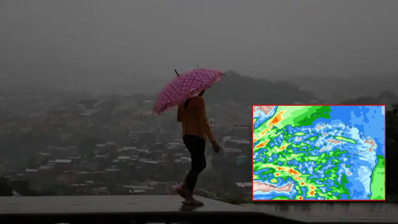 Imagen de Lluvias intensas y actividad eléctrica se registrarán hoy domingo en Honduras