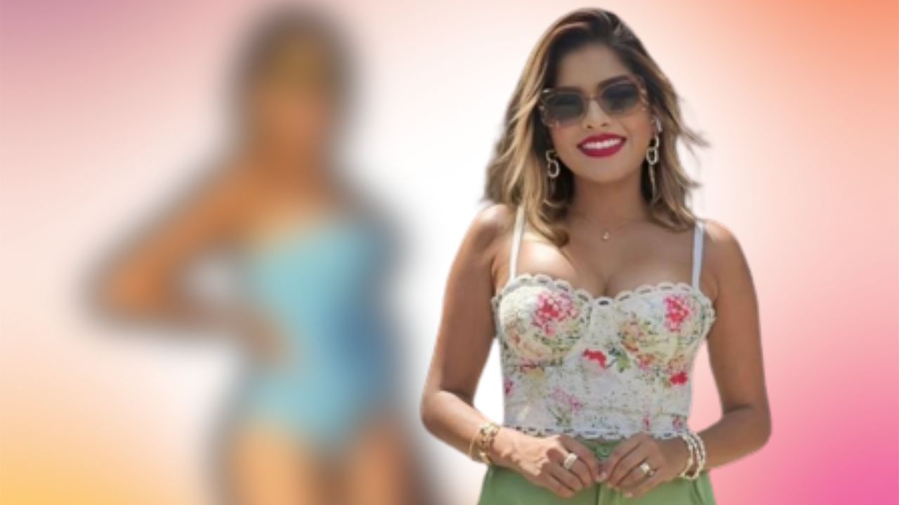 Imagen Principal de Nota: Saraí Espinal aconseja a seguidores mientras presume sus curvas en traje de baño