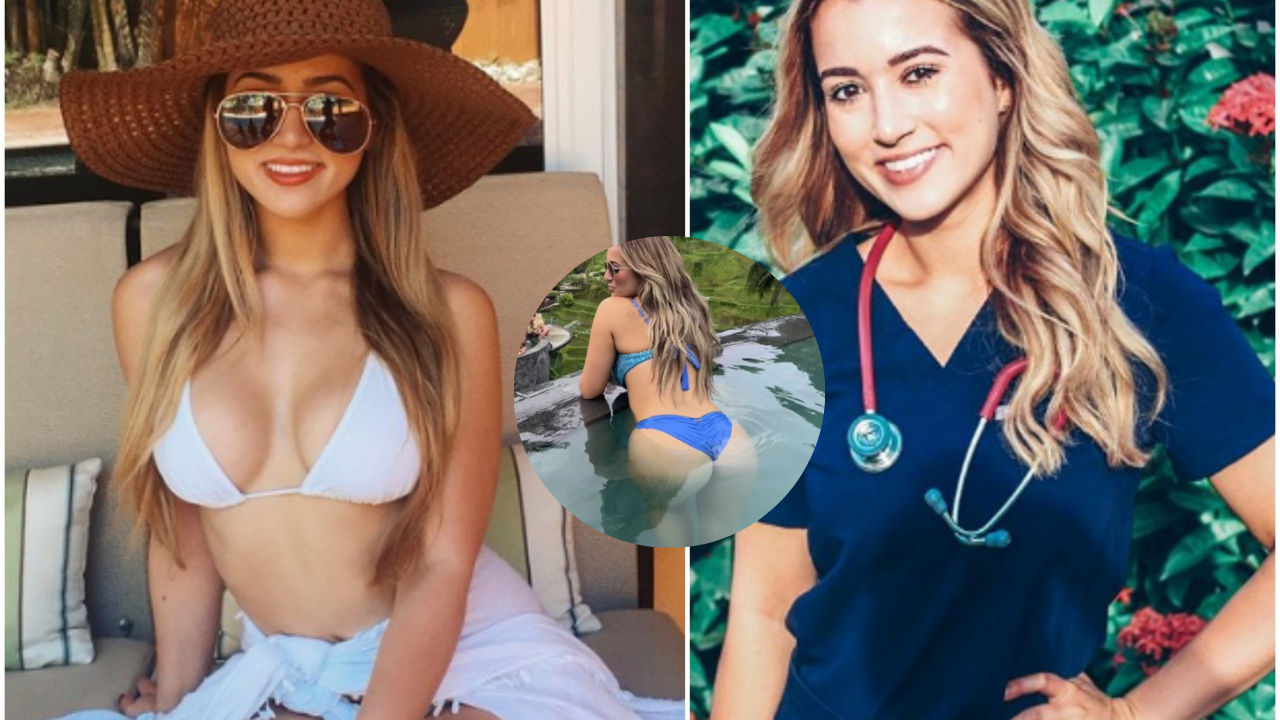 Imagen Principal de Nota: Videos de hermosa enfermera son virales en las redes sociales