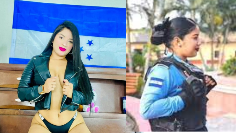 Imagen Principal de Nota: Expolicía hondureña, Génesis Alvarado, regala imágenes exclusivas del contenido que vende