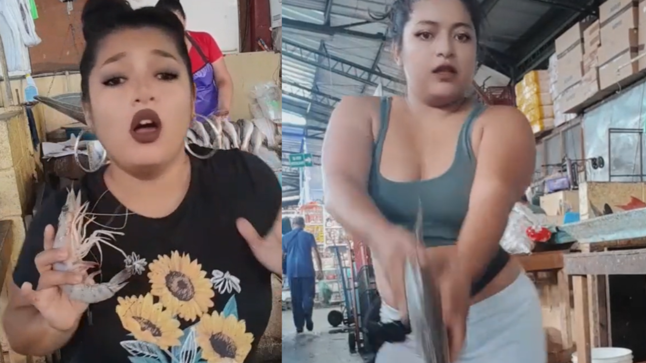 Imagen de Video de pescadera bailando lleva millones de reproducciones en TikTok