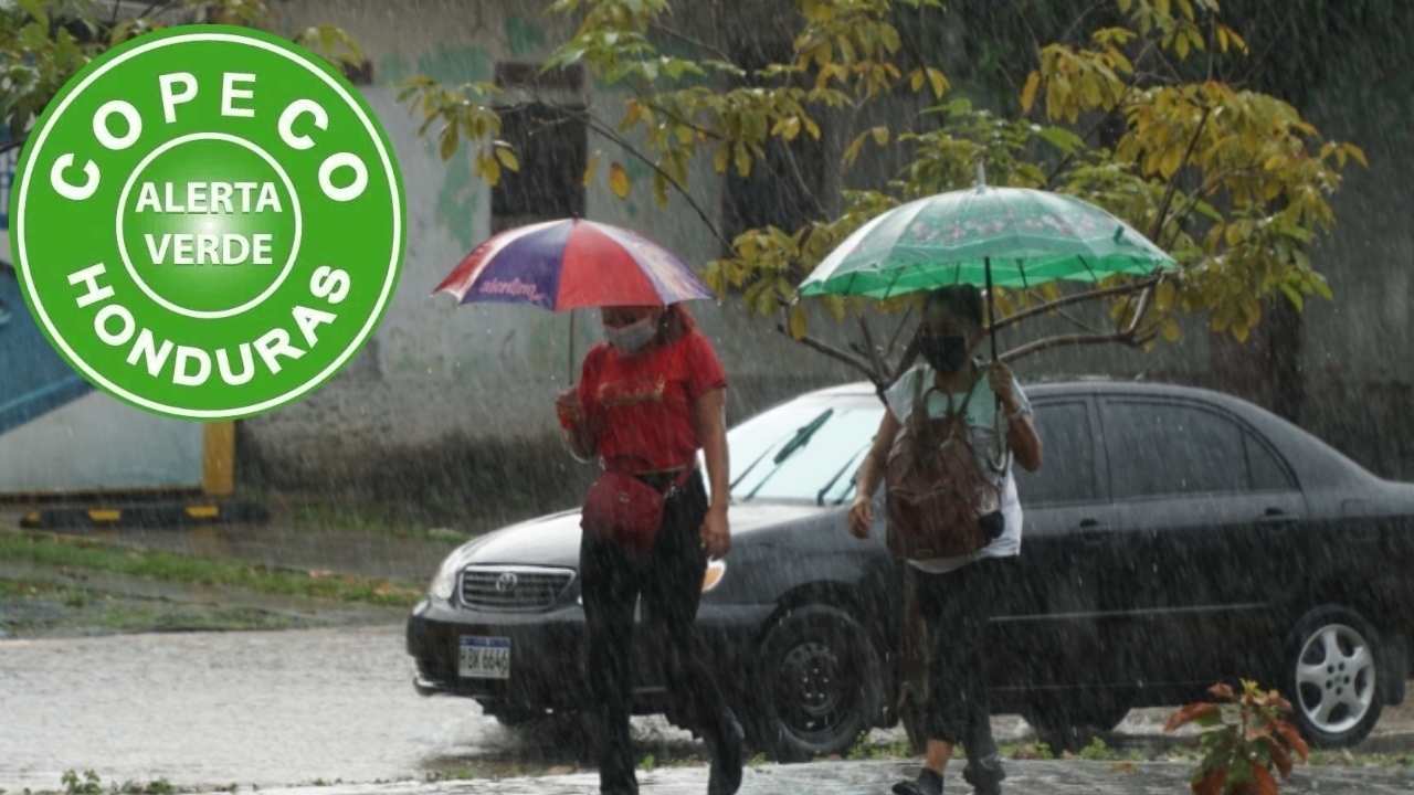 Imagen Principal de Nota: Por 24 horas más extienden la alerta verde en estos cinco departamentos de Honduras