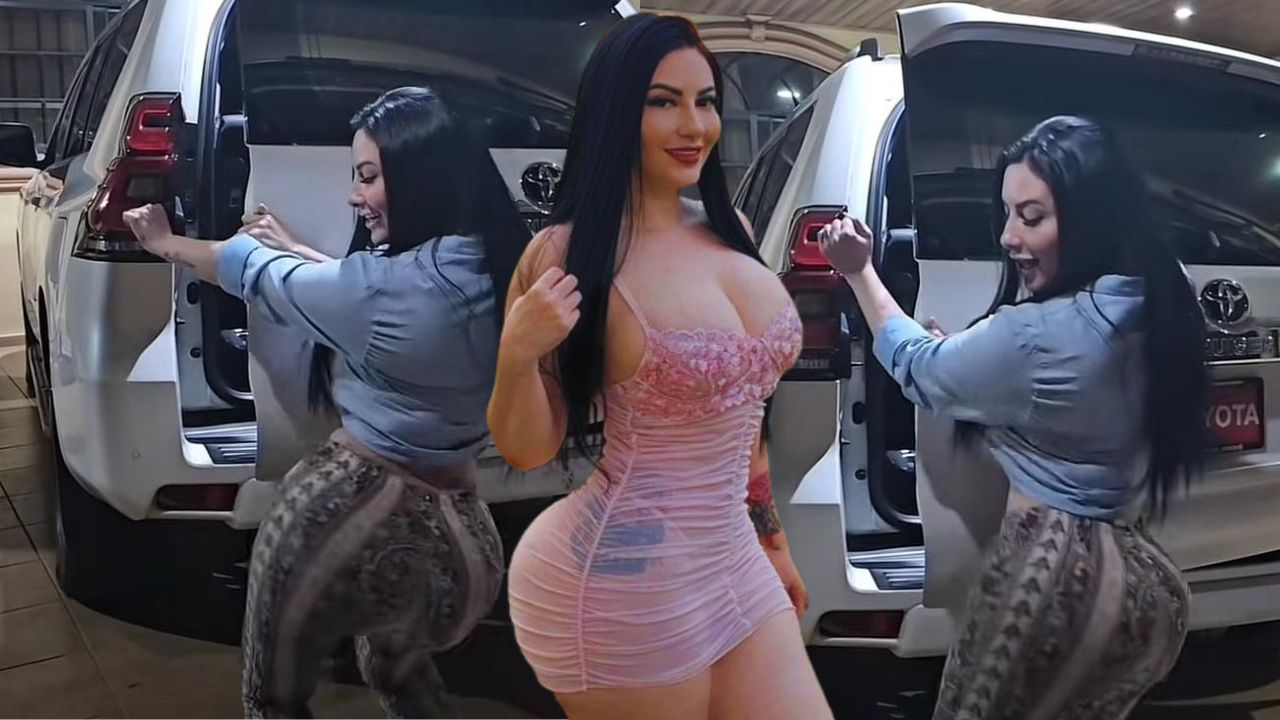 Imagen de Ariana Herchi perdonó 'infidelidad' por una lujosa camioneta y lo celebró 'perreando'