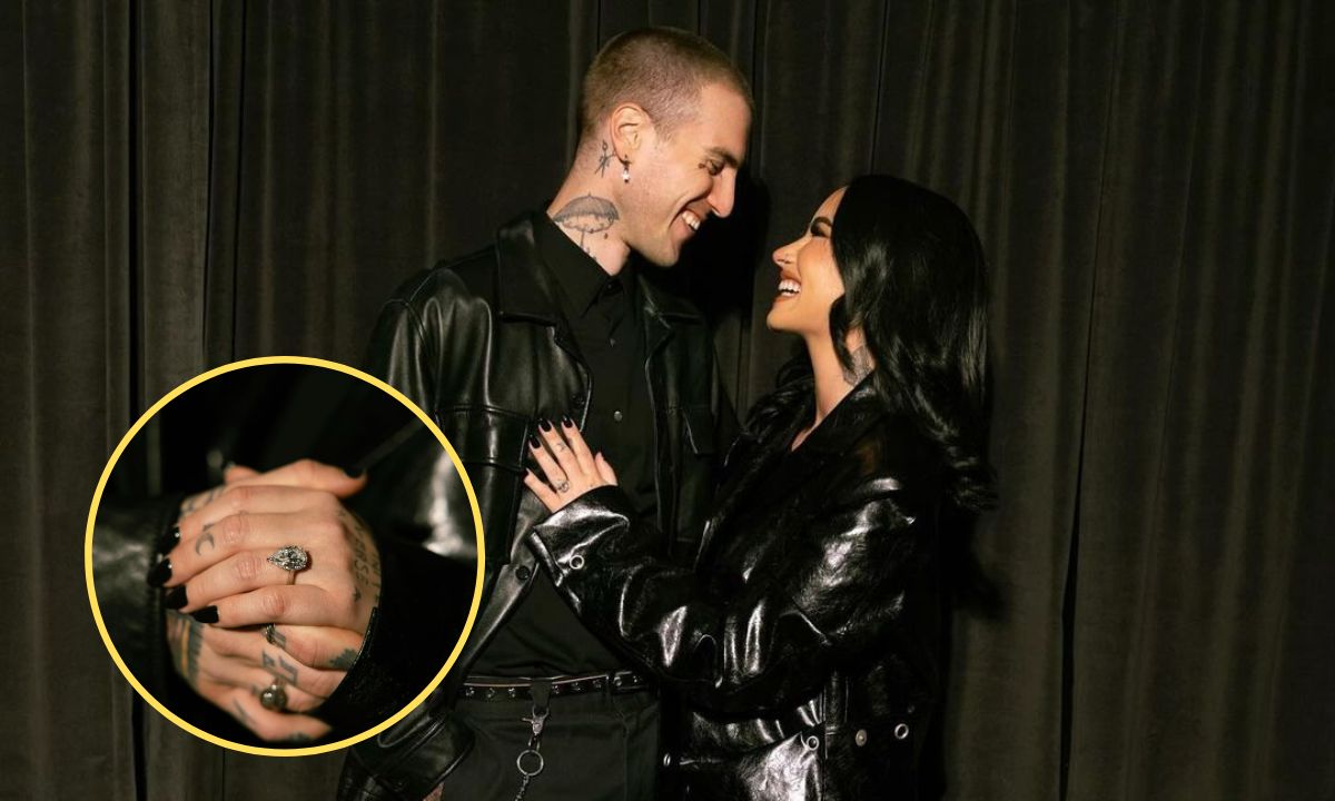 Imagen Principal de Nota: Demi Lovato se vuelve a comprometer; este es el lujoso anillo que le dio su novio