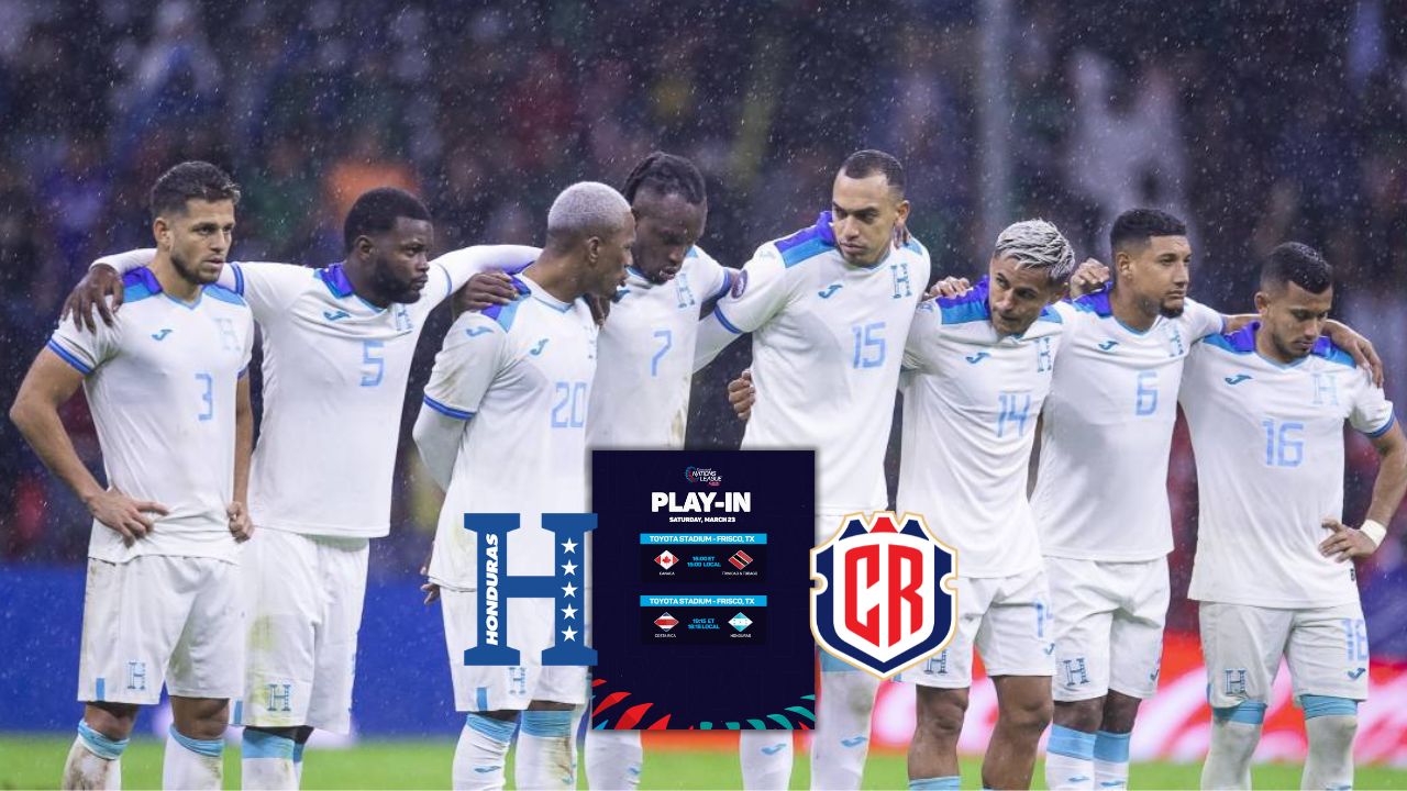 Imagen Principal de Nota: Concacaf confirma hora del partido Honduras vs Costa Rica por el pase a la Copa América