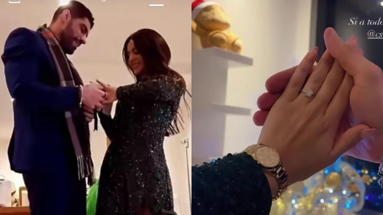 Imagen Principal de Nota: ¡Amor a la mexicana en Navidad! Masad y Melissa sellan su compromiso en Nochebuena