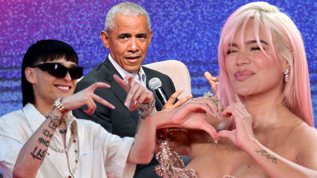 Imagen Principal de Nota: Karol G y Peso Pluma entre los cantantes favoritos de Barack Obama del 2023