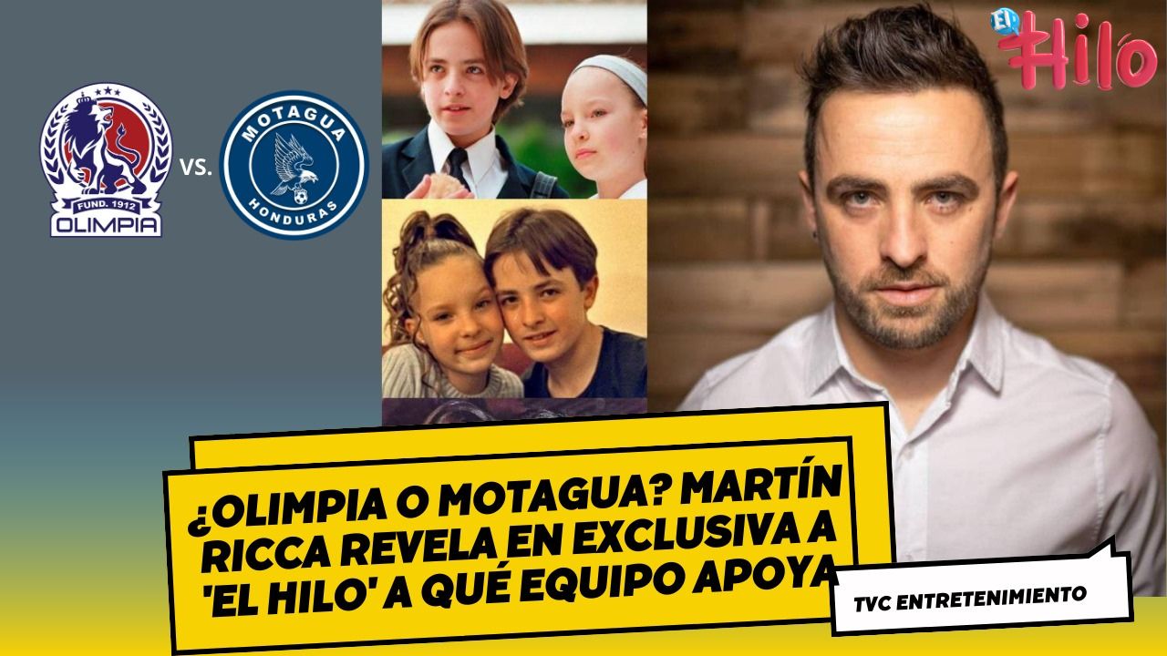 Imagen de ¿Olimpia o Motagua? Martín Ricca revela en exclusiva a 'El Hilo' a qué equipo apoya