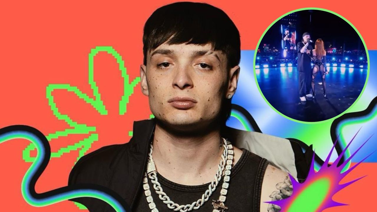 Imagen de Peso Pluma se resistió al coqueto baile de Anitta, ¿solo tiene ojos para Nicki Nicole?