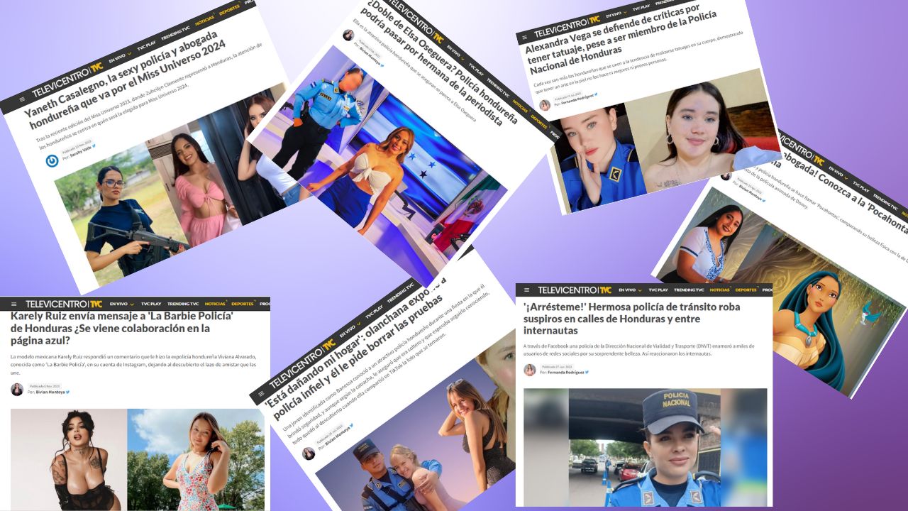 Imagen Principal de Nota: Bellezas con placa: las policías hondureñas que conquistaron las redes sociales en 2023