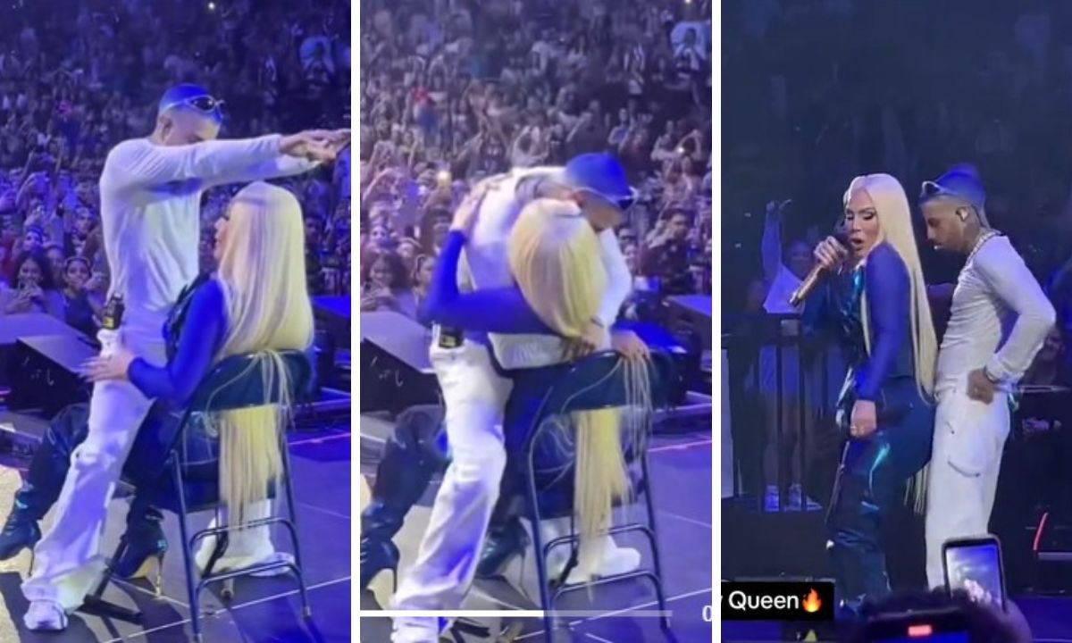 Imagen Principal de Nota: Rauw Alejandro le bailó sensualmente a Ivy Queen
