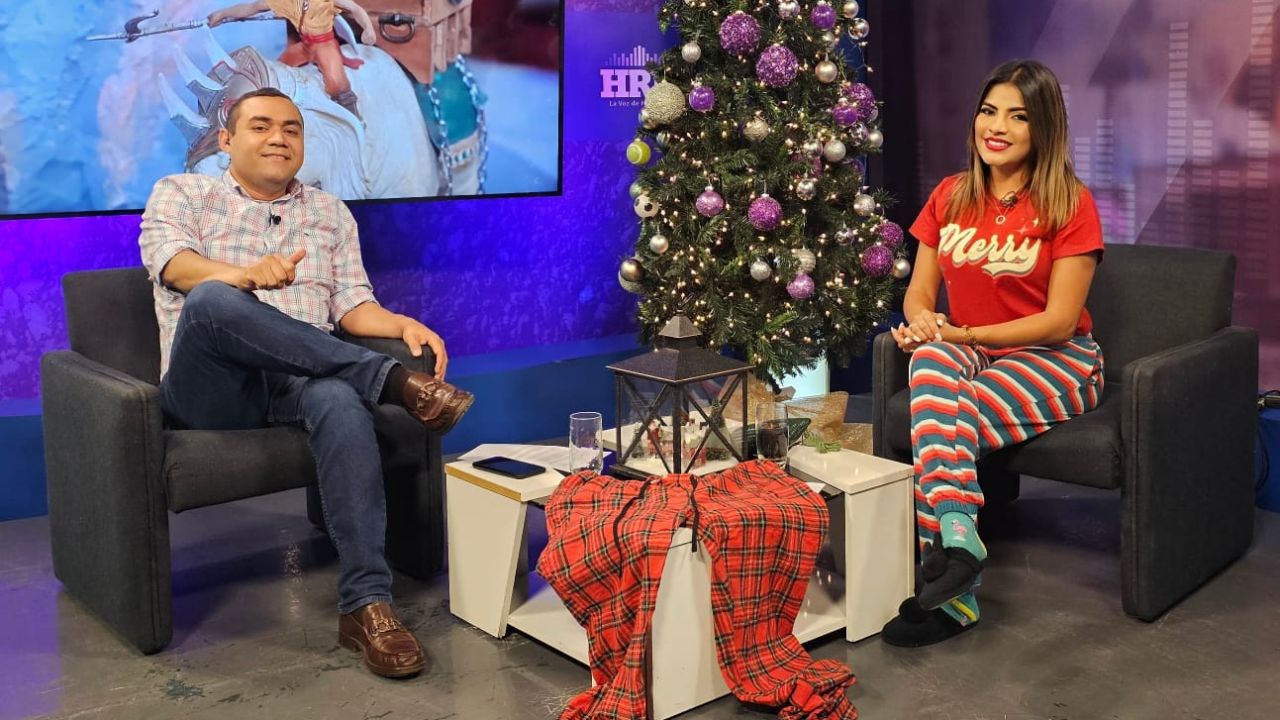 Imagen de ¡En pijama! Saraí Espinal llegó a 'La Tarde' en modo vacaciones