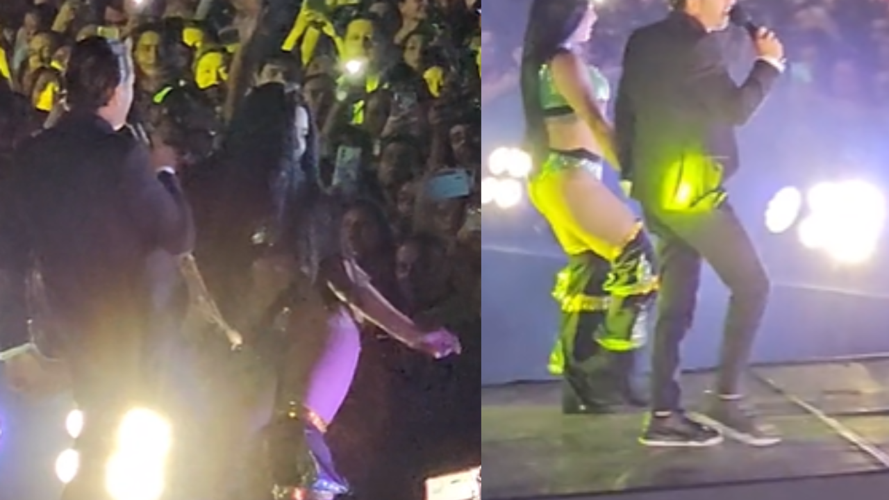 Imagen Principal de Nota: 'El Titi' se sonrojó por perreo intenso de bailarina salvadoreña