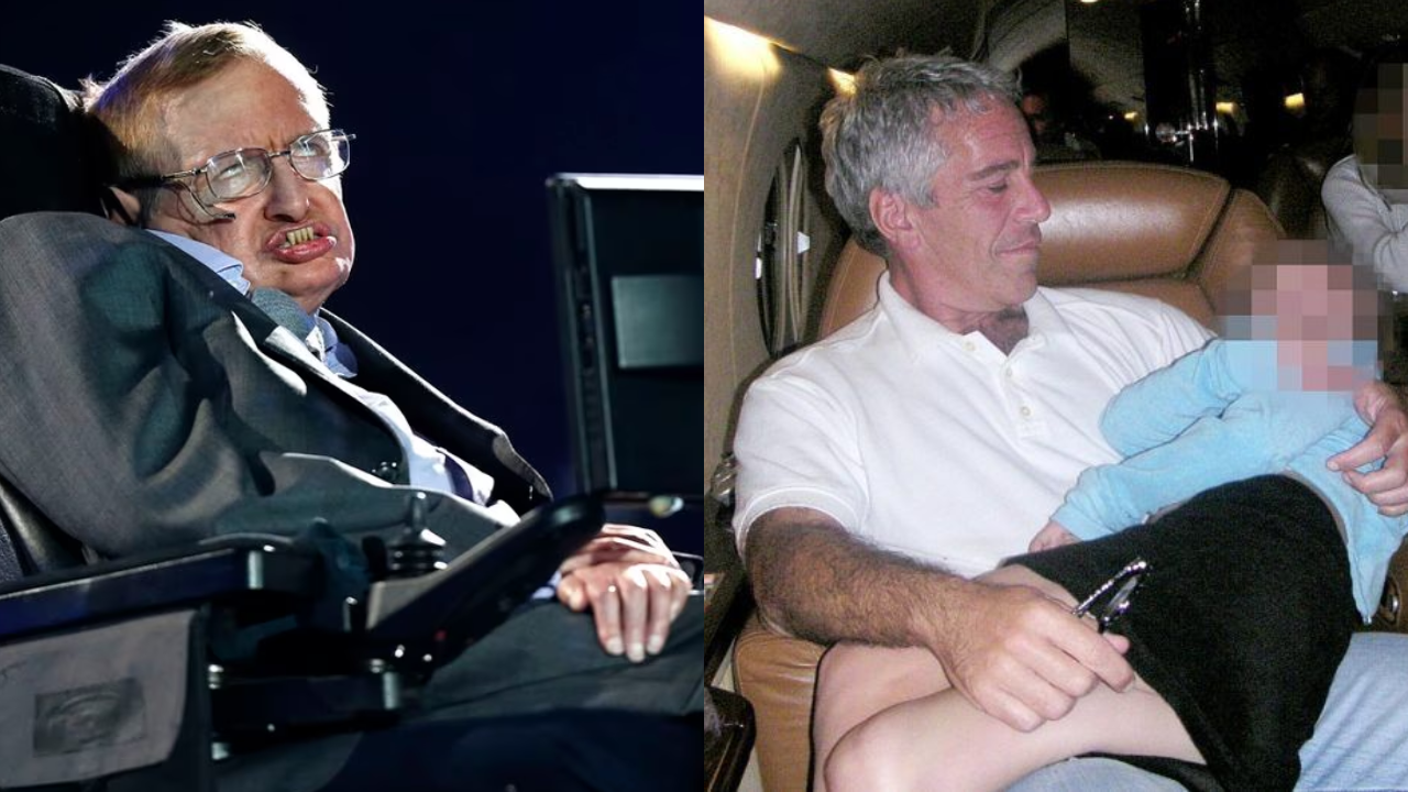 Imagen Principal de Nota: ¿Stephen Hawking era cliente de Epstein y participó en abuso de niñas? Fotos salen a la luz