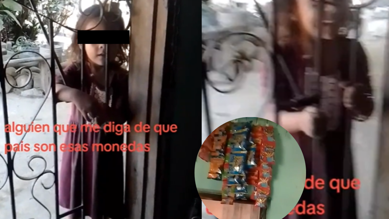 Imagen de 'No estoy llorando': hondureña le 'vende' churro a niña que paga con botón y video es viral