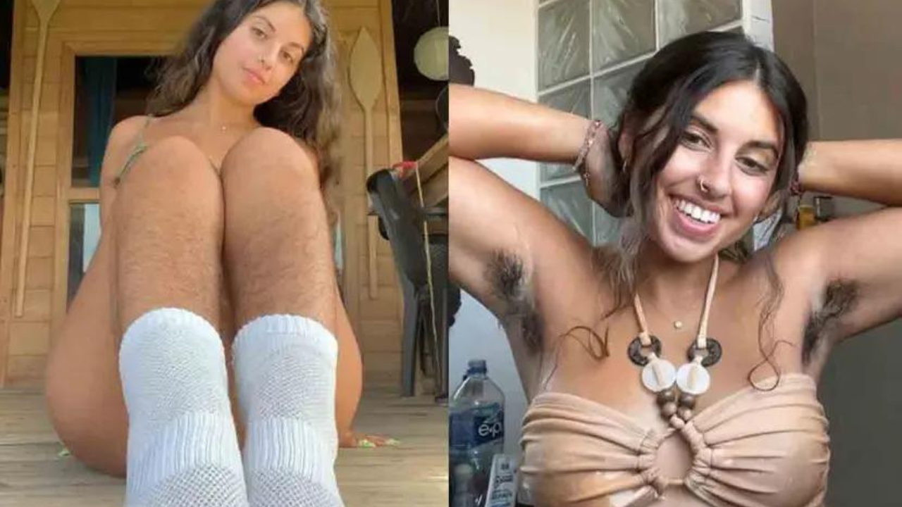 Imagen de Mujer gana miles de dólares al mes por mostrar su cuerpo con vellos