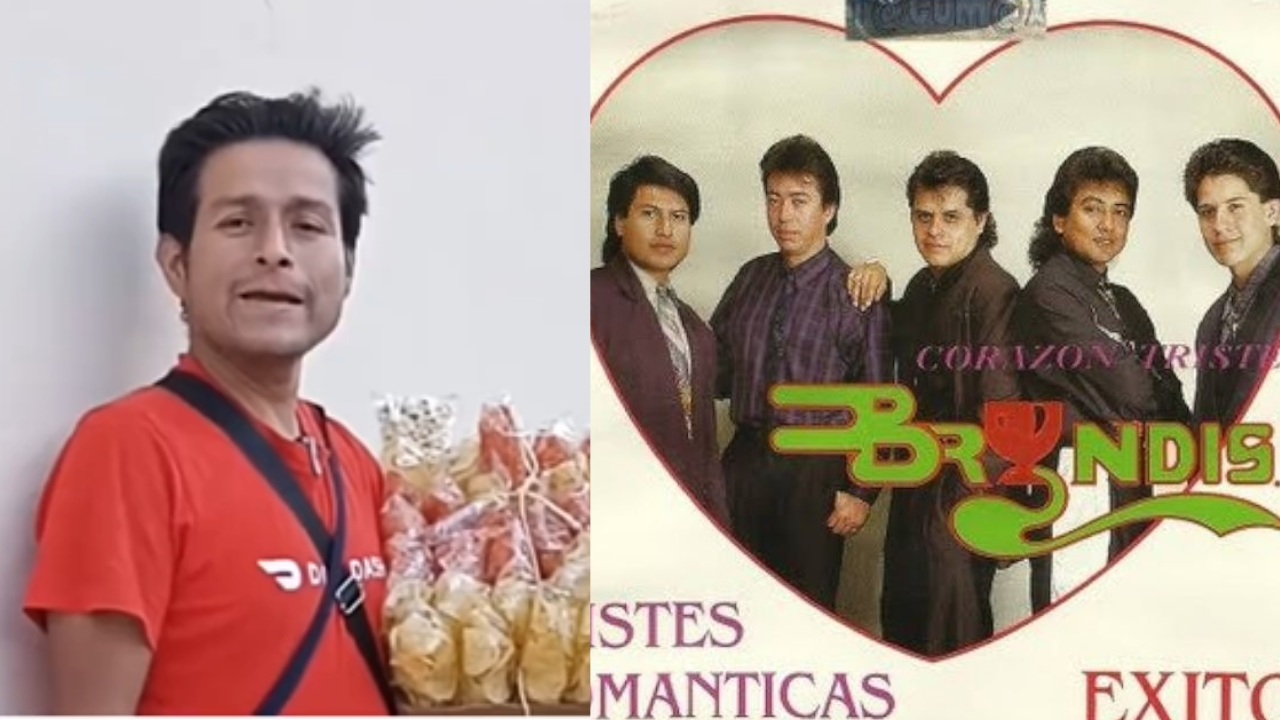 Imagen de Tony Salinas exvocalista de Bryndis ahora vende papas en la calle para sobrevivir