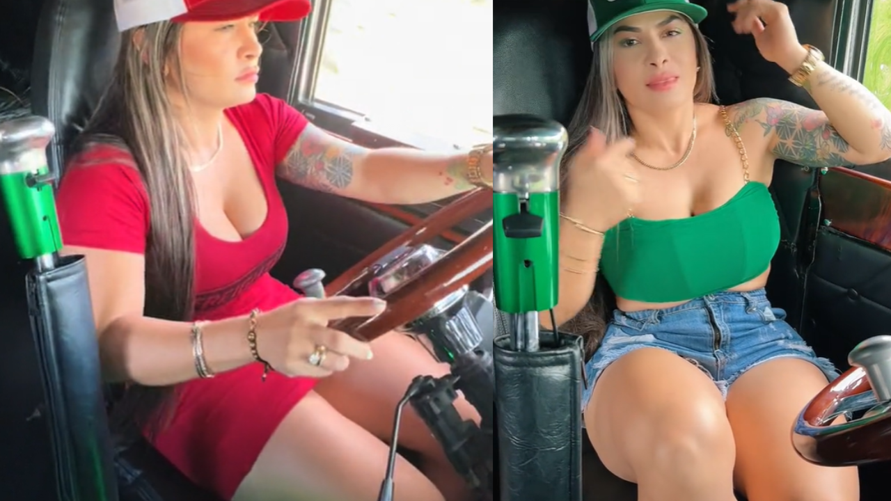 Imagen de Videos de camionera treintañera desatan bajas pasiones entre usuarios de TikTok