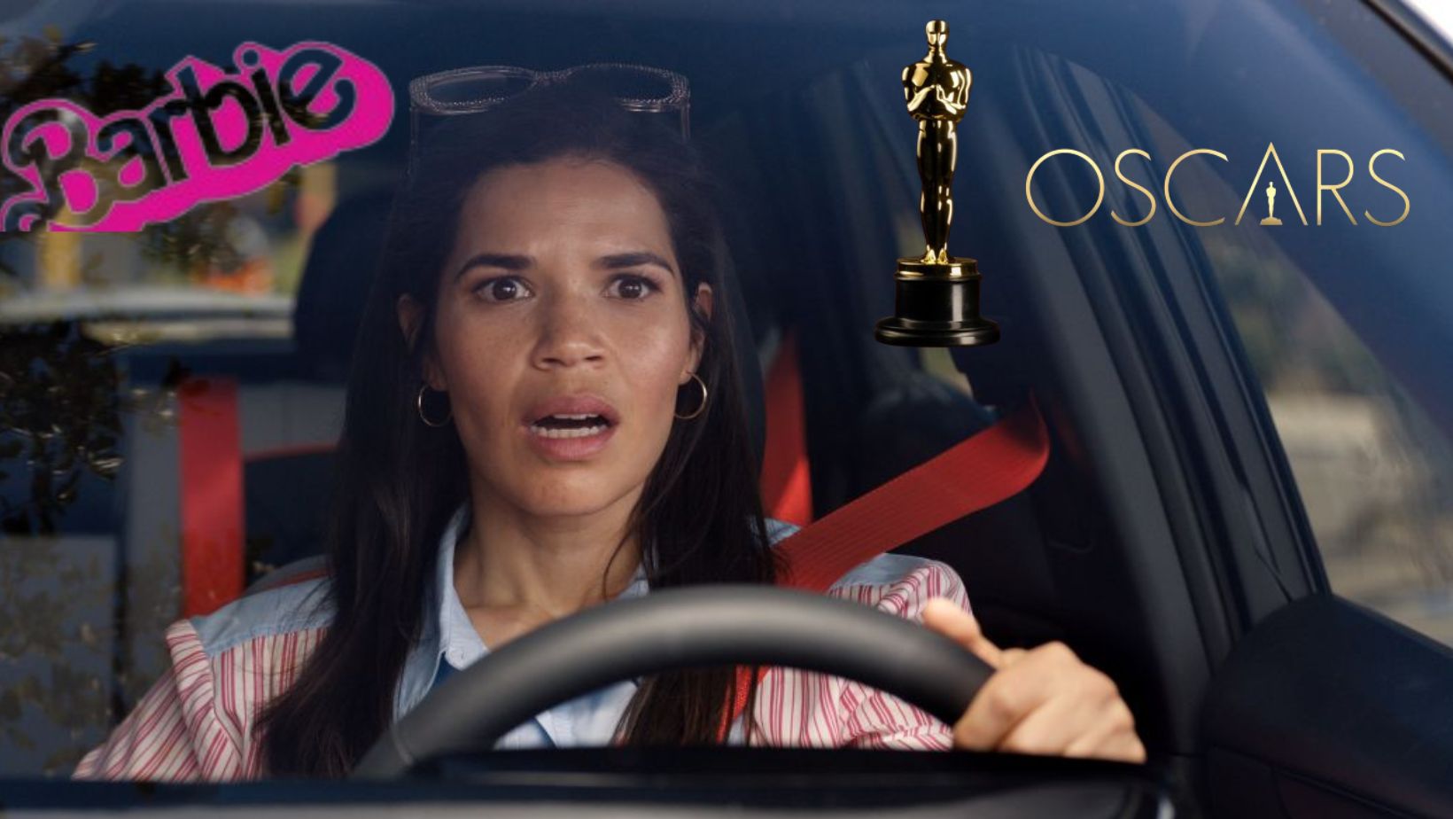 Imagen Principal de Nota: Así reaccionó America Ferrera  a su inesperada nominación al Oscar por 'Barbie'