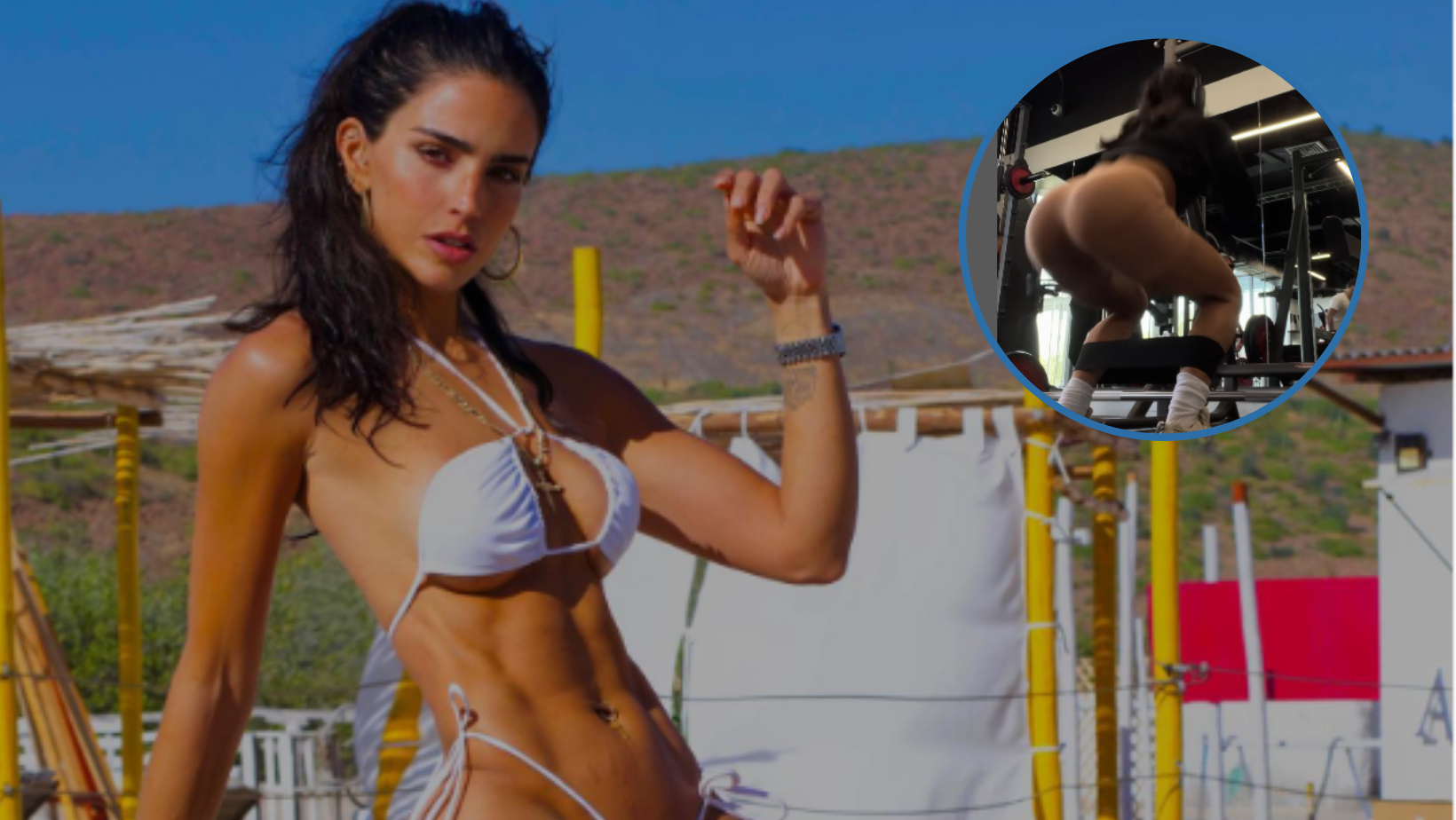 Imagen Principal de Nota: ‘Súper vulgar’: Bárbara de Regil desata la polémica en redes con una rutina de ejercicios ‘reveladora’