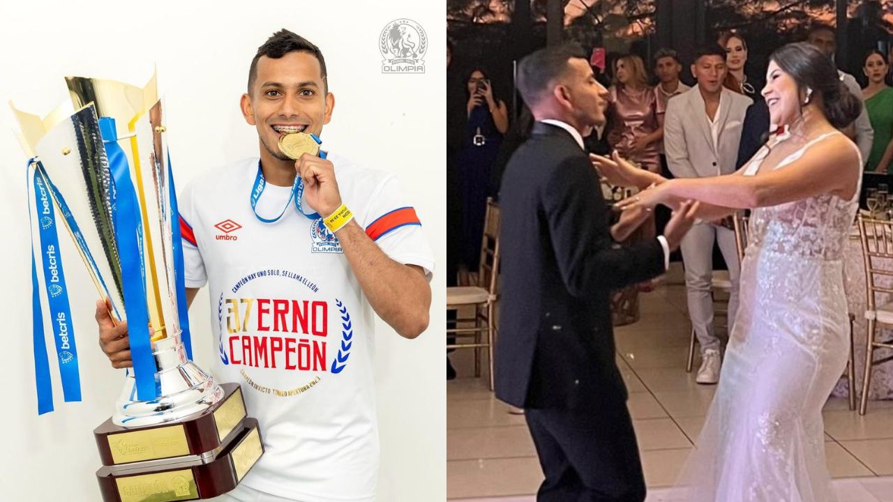 Imagen Principal de Nota: ¡Golazo de amor! Edwin Rodríguez bailó en su boda al ritmo del Olimpia