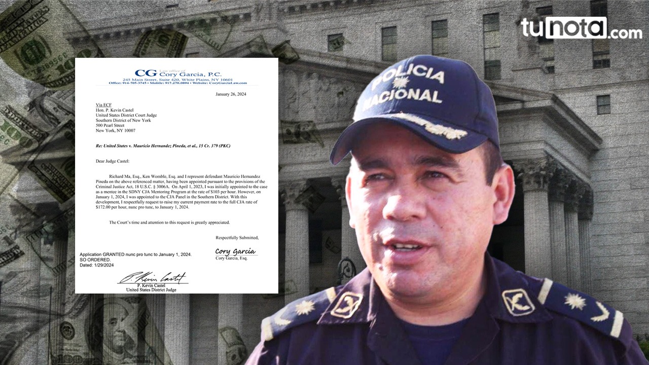 Imagen Principal de Nota: Juez Castel concede la nivelación de pago por hora a defensor de Mauricio Hernández