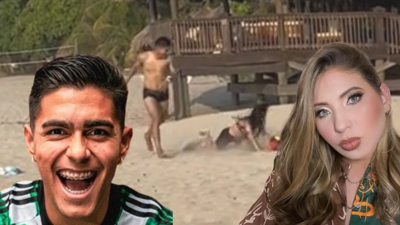 Imagen Principal de Nota: Luis Palma dejó caer a su novia en medio de 'potra' en la playa