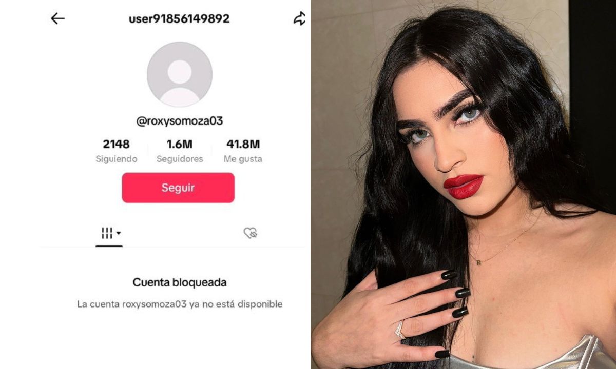 Imagen Principal de Nota: Roxana Somoza pierde  millones de seguidores en TikTok