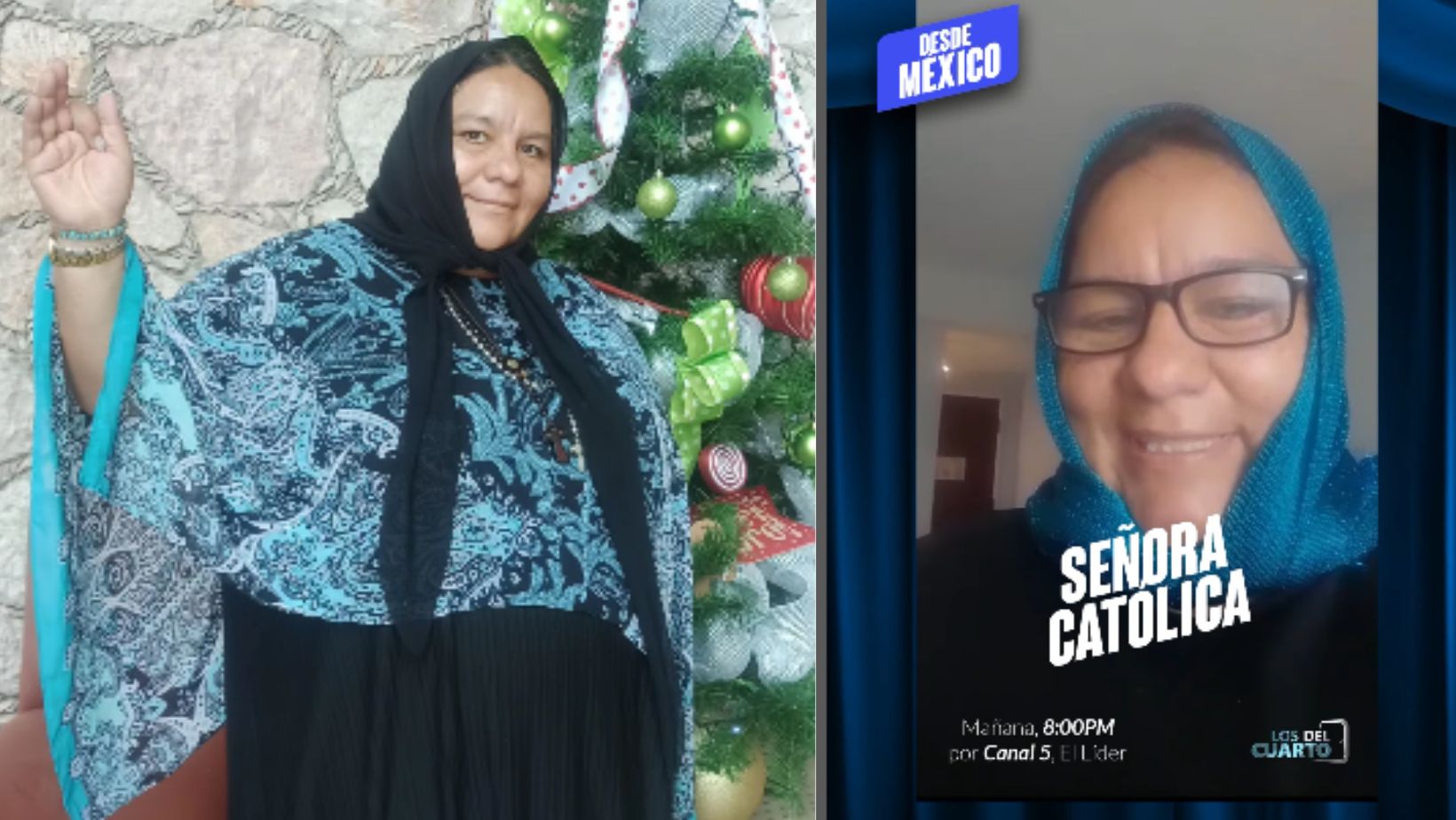Imagen Principal de Nota: ¿Nuevo talento en Los del Cuarto? 'La Señora Católica' llega  para sacudir conciencias