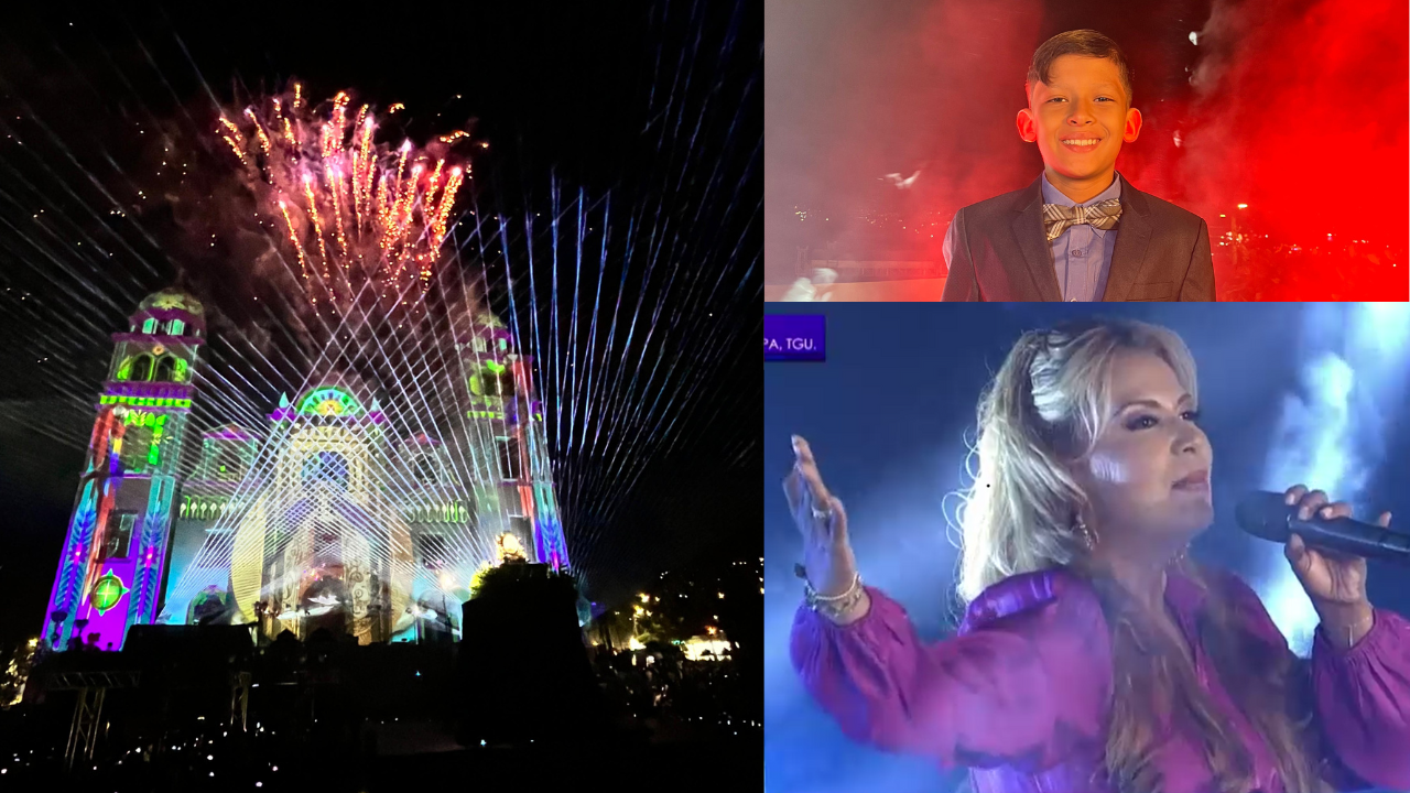 Imagen de Artistas nacionales donaron su talento para cantarle a la Virgencita de Suyapa en la Alborada 2024