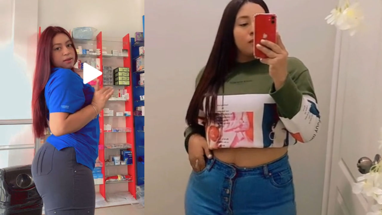 Imagen Principal de Nota: Enfermera olanchana deslumbra en TikTok con sus espectaculares curvas