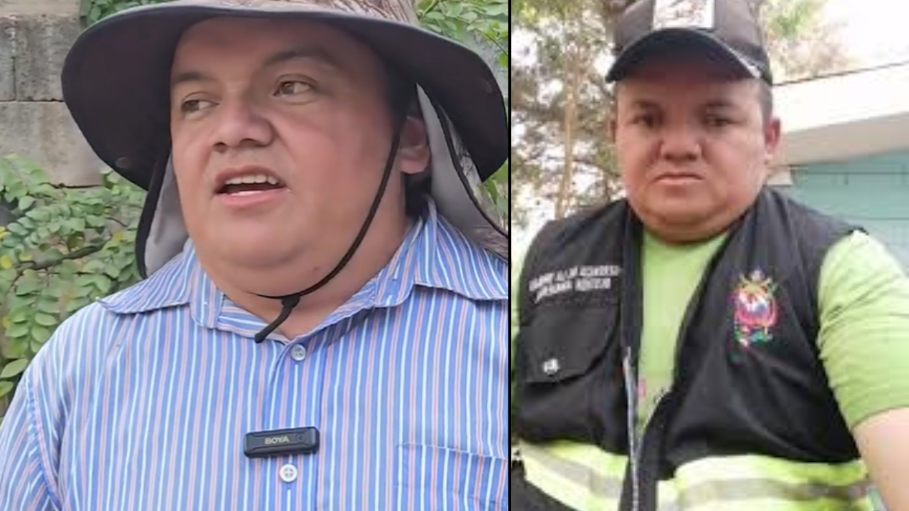 Imagen de Erlin Carranza, '¿por qué no habló pues, amor?', ahora es jefe de cuadrillas en Tegucigalpa