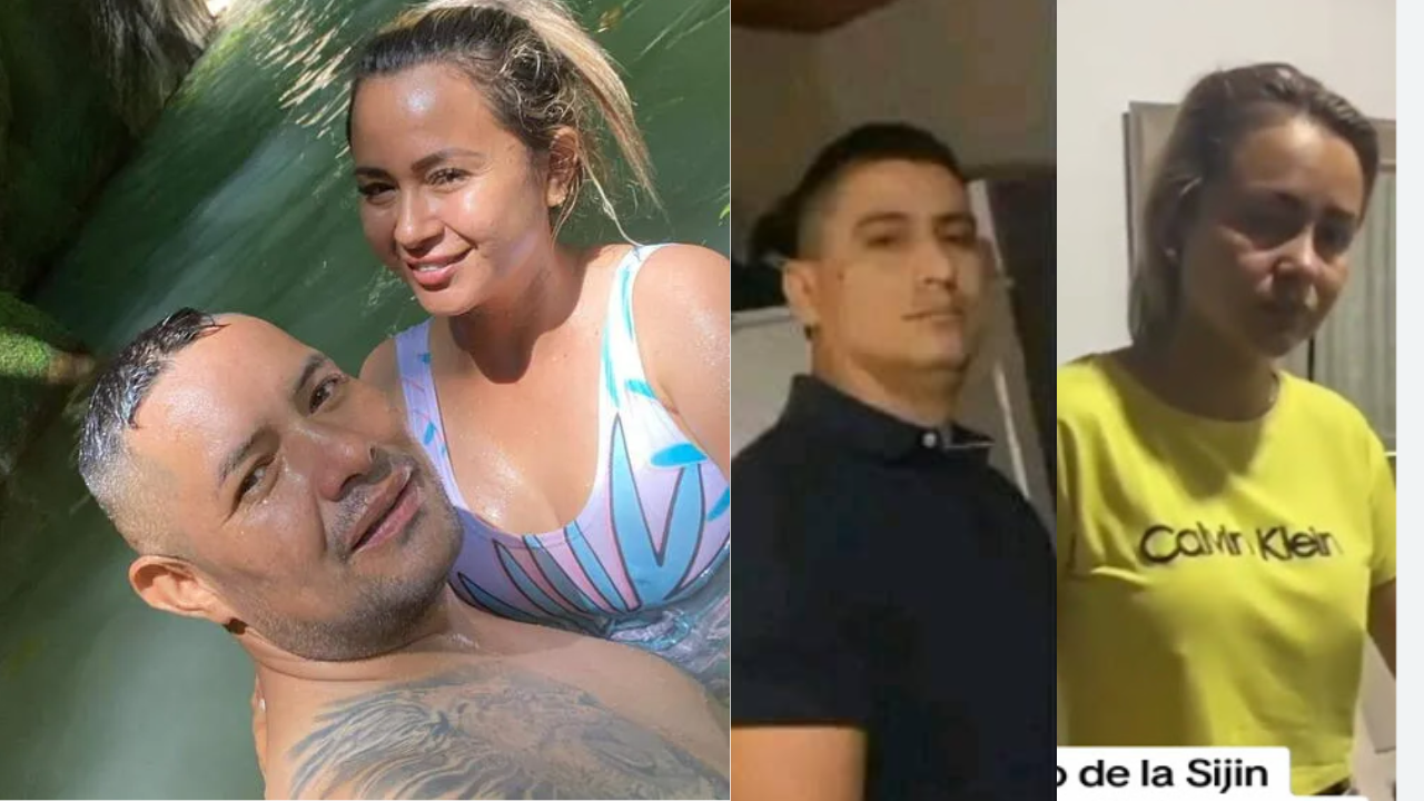 Imagen de Sara y el de la Sijin: ella es la joven del video viral de infidelidad con policía