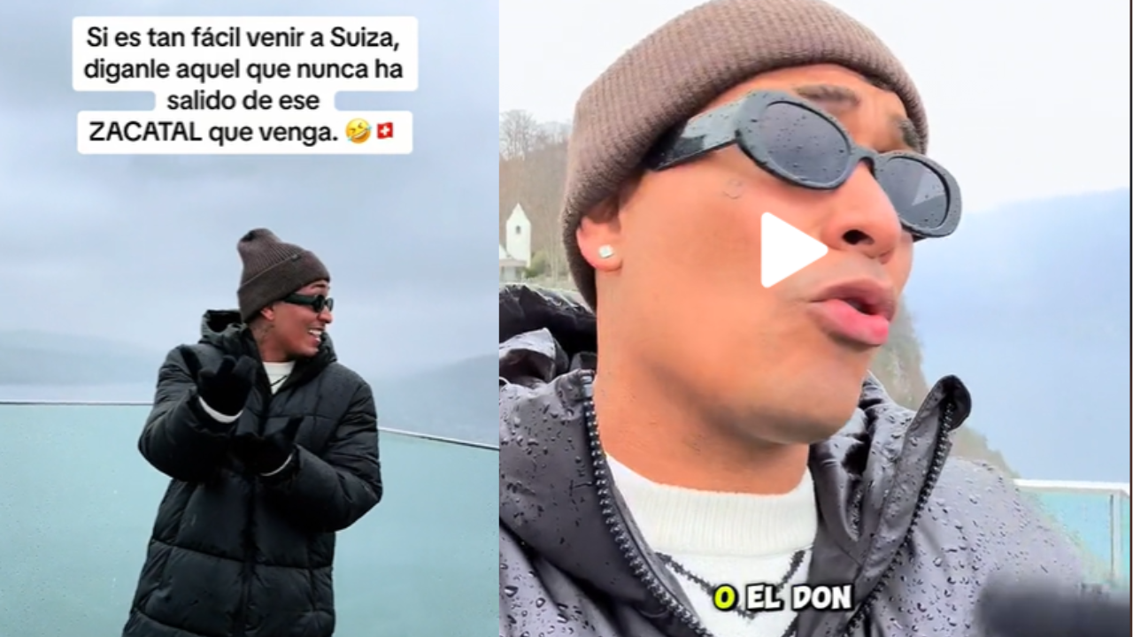 Imagen Principal de Nota: 'Supremo' llama 'zacatal' a Honduras mientras presume su vida en Suiza y es criticado
