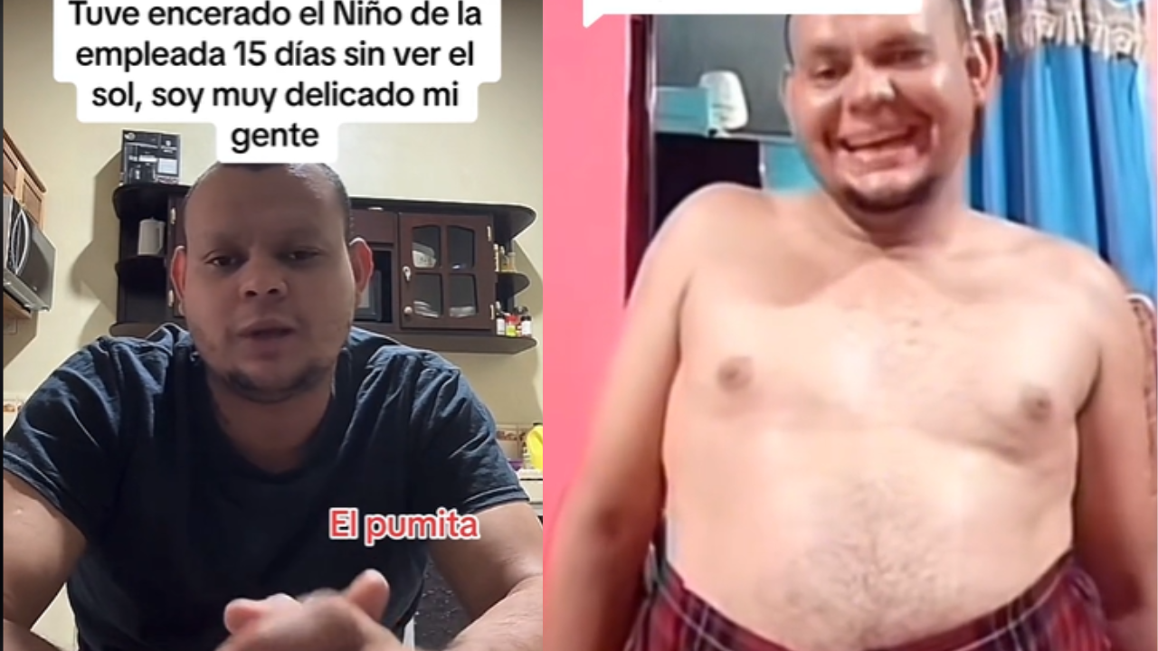 Imagen Principal de Nota: Tiktoker hondureño encerró 15 días al hijo de su empleada doméstica para que no lo molestara