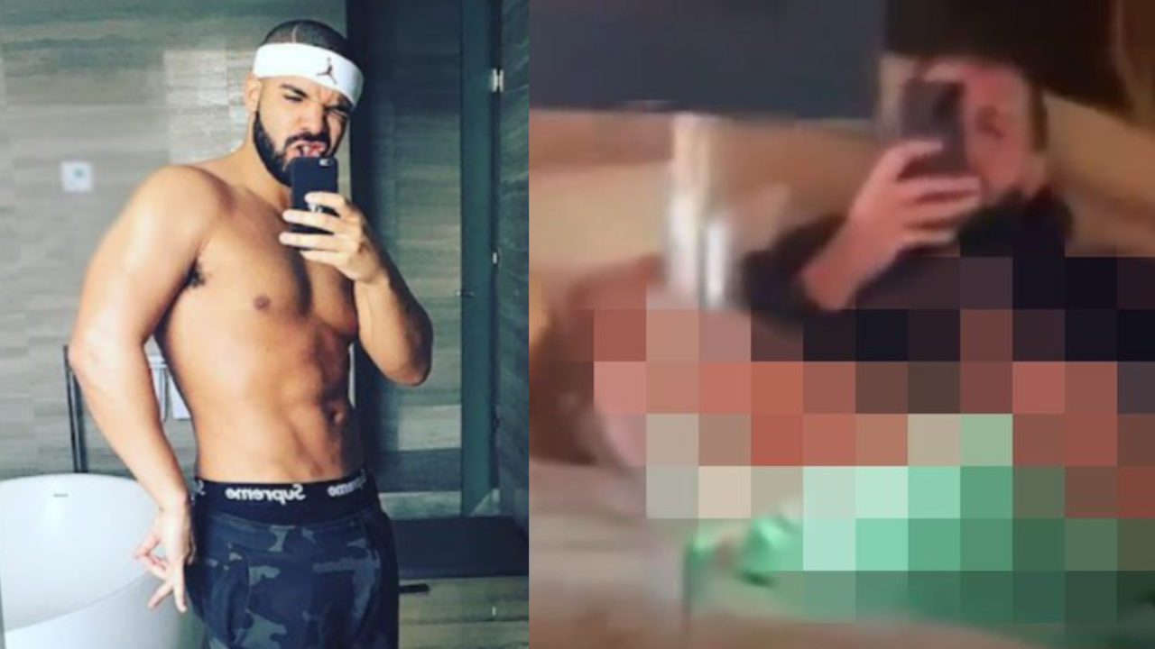 Imagen de Drake y el vídeo íntimo filtrado que es viral en Twitter y otras redes sociales