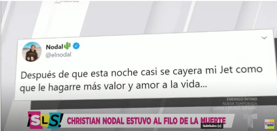cristian nodal murió
