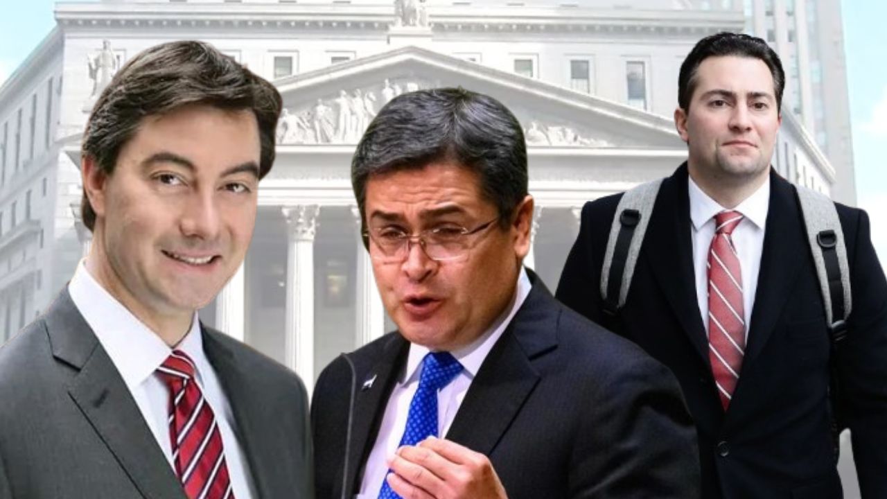 Imagen de Renato Stabile, el atractivo abogado defensor de Juan Orlando Hernández que está robando suspiros