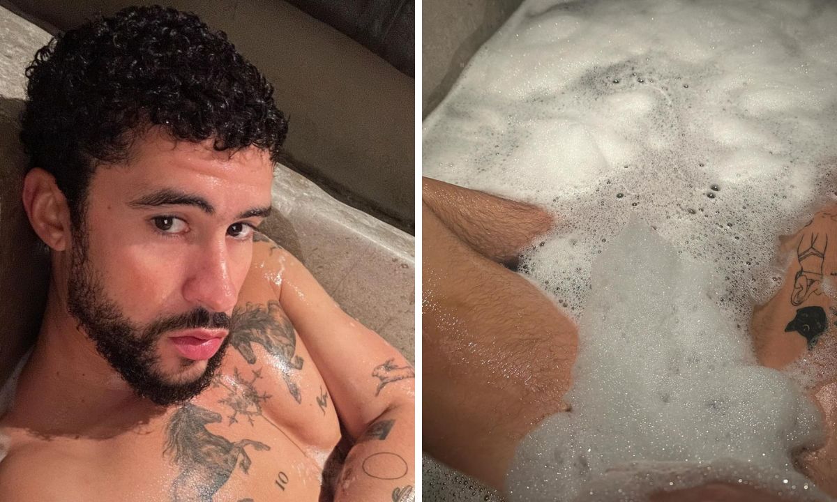 Imagen Principal de Nota: Bad Bunny enloquece a fans con reveladoras fotografías dentro de bañera