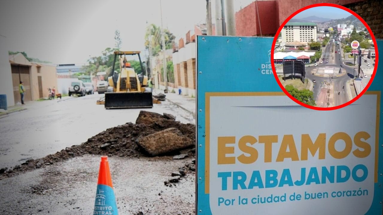 Imagen de Estas calles estarán cerradas a partir del lunes por construcción de paso a desnivel en Tegucigalpa