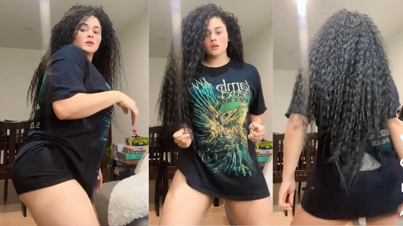 Imagen Principal de Nota: Cesia Sáenz sube la temperatura en TikTok con baile al ritmo de la punta