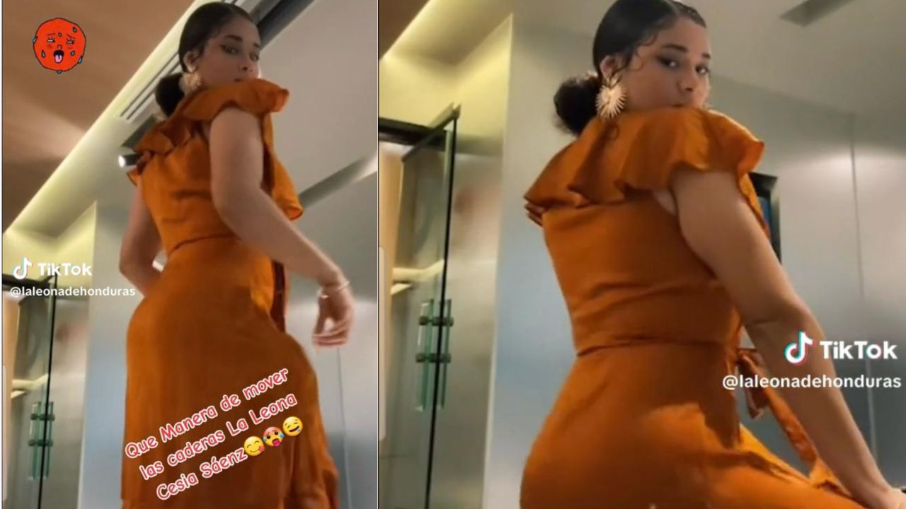 Imagen de ¡Hasta el suelo! Cesia Sáenz deslumbra con sus movimientos de cadera en TikTok