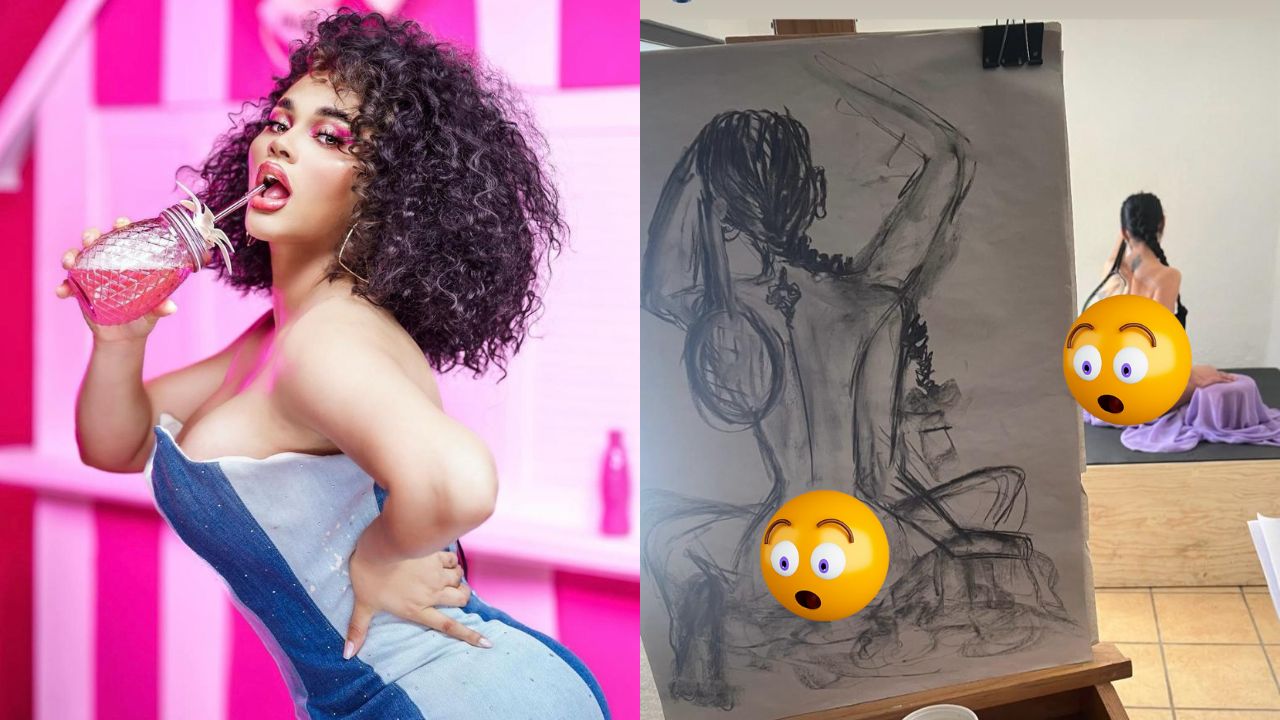 Imagen de Cesia Sáenz: de la música al arte al desnudo