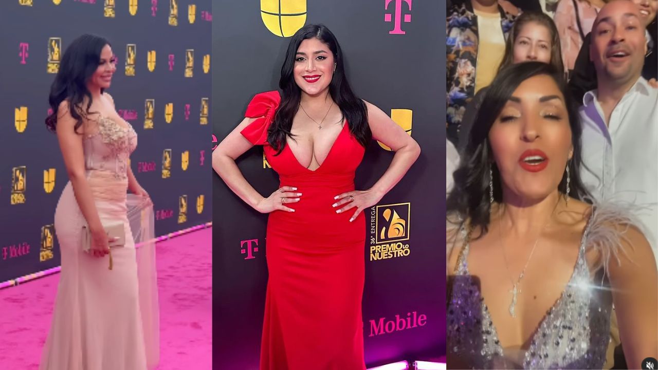 Imagen de Hondureñas que se robaron las miradas en la alfombra de Premios lo Nuestro